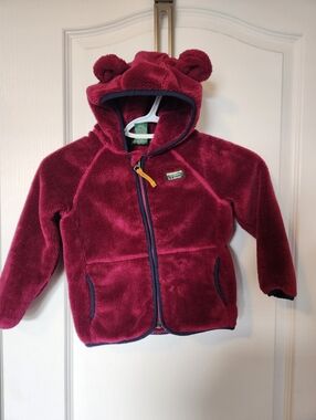 LL Bean Kid Fleece Jacket Size 4T